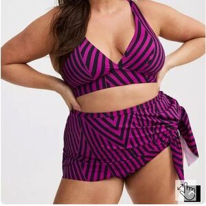 Torrid Swim Skirt Set